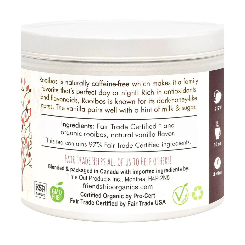 Vanilla Rooibos Herbal Tea