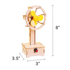 Variable Speed Oscillating Fan DIY Kit, Educational STEM Toy by Kitsville