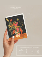 Vase Still Life - Seeded Get Well Card by Ash & Rose