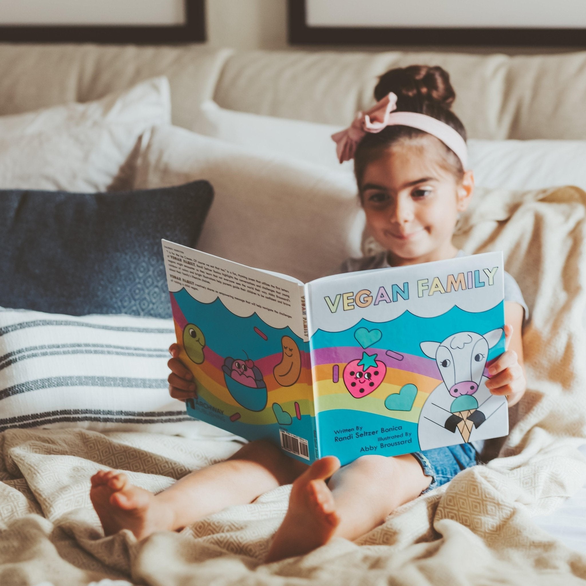 VEGAN FAMILY Children's Book Books La Vie Bien VEGAN FAMILY Children's Book