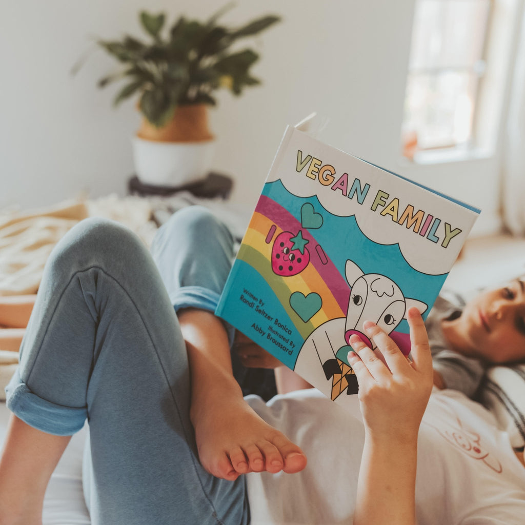 VEGAN FAMILY Children's Book Books La Vie Bien VEGAN FAMILY Children's Book