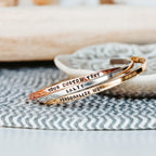 VEGAN FOR LIFE Skinny Cuff Bracelet Stamped Cuffs La Vie Bien VEGAN FOR LIFE Skinny Cuff Bracelet