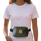 Vegan Leather Belt Bag for Men & Women, Crossbody Fanny Pack Belt Bag La Vie Bien Vegan Leather Belt Bag for Men & Women, Crossbody Fanny Pack