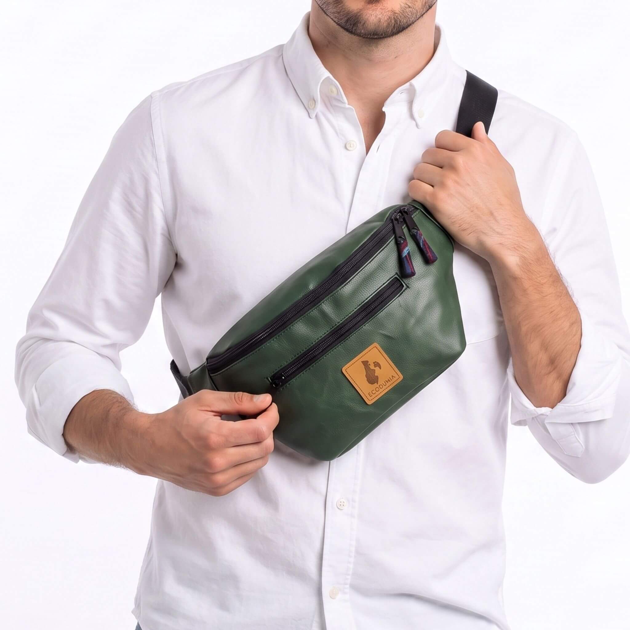 Vegan Leather Crossbody Fanny Pack | Toni Bag Fanny Packs La Vie Bien Vegan Leather Crossbody Fanny Pack | Toni Bag