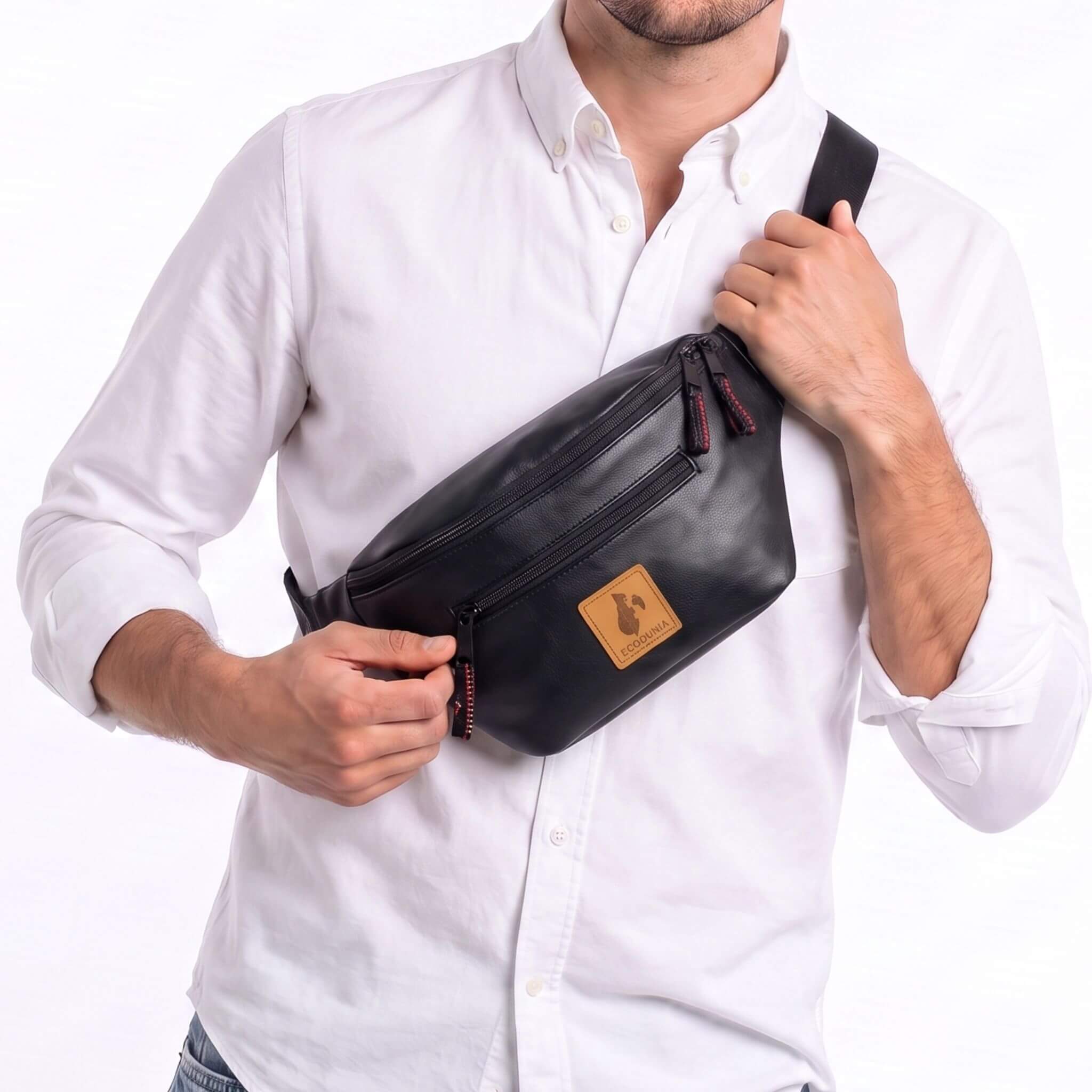 Vegan Leather Crossbody Fanny Pack | Toni Bag Fanny Packs La Vie Bien Vegan Leather Crossbody Fanny Pack | Toni Bag