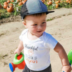 VEGAN THANKSGIVING One Piece Short Sleeve Baby Bodysuit Kids' Clothes La Vie Bien VEGAN THANKSGIVING One Piece Short Sleeve Baby Bodysuit