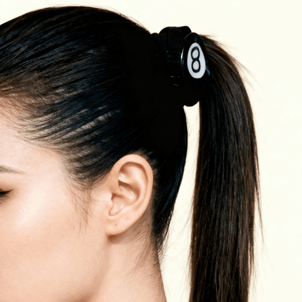 Velvet Claws Eight Ball Hair Claw Accessories La Vie Bien Velvet Claws Eight Ball Hair Claw
