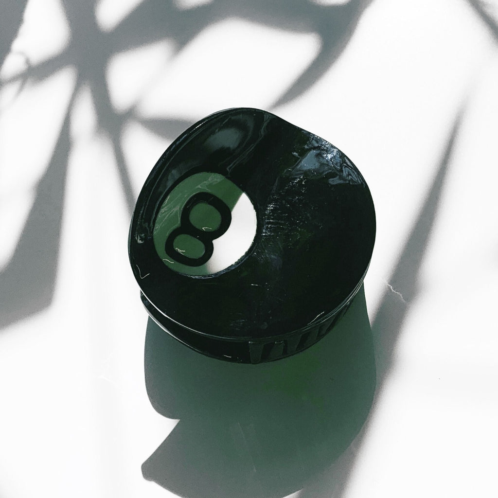 Velvet Claws Eight Ball Hair Claw Accessories La Vie Bien Velvet Claws Eight Ball Hair Claw