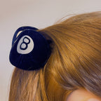 Velvet Claws Eight Ball Hair Claw Accessories La Vie Bien Velvet Claws Eight Ball Hair Claw