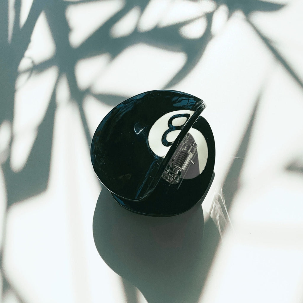 Velvet Claws Eight Ball Hair Claw Accessories La Vie Bien Velvet Claws Eight Ball Hair Claw