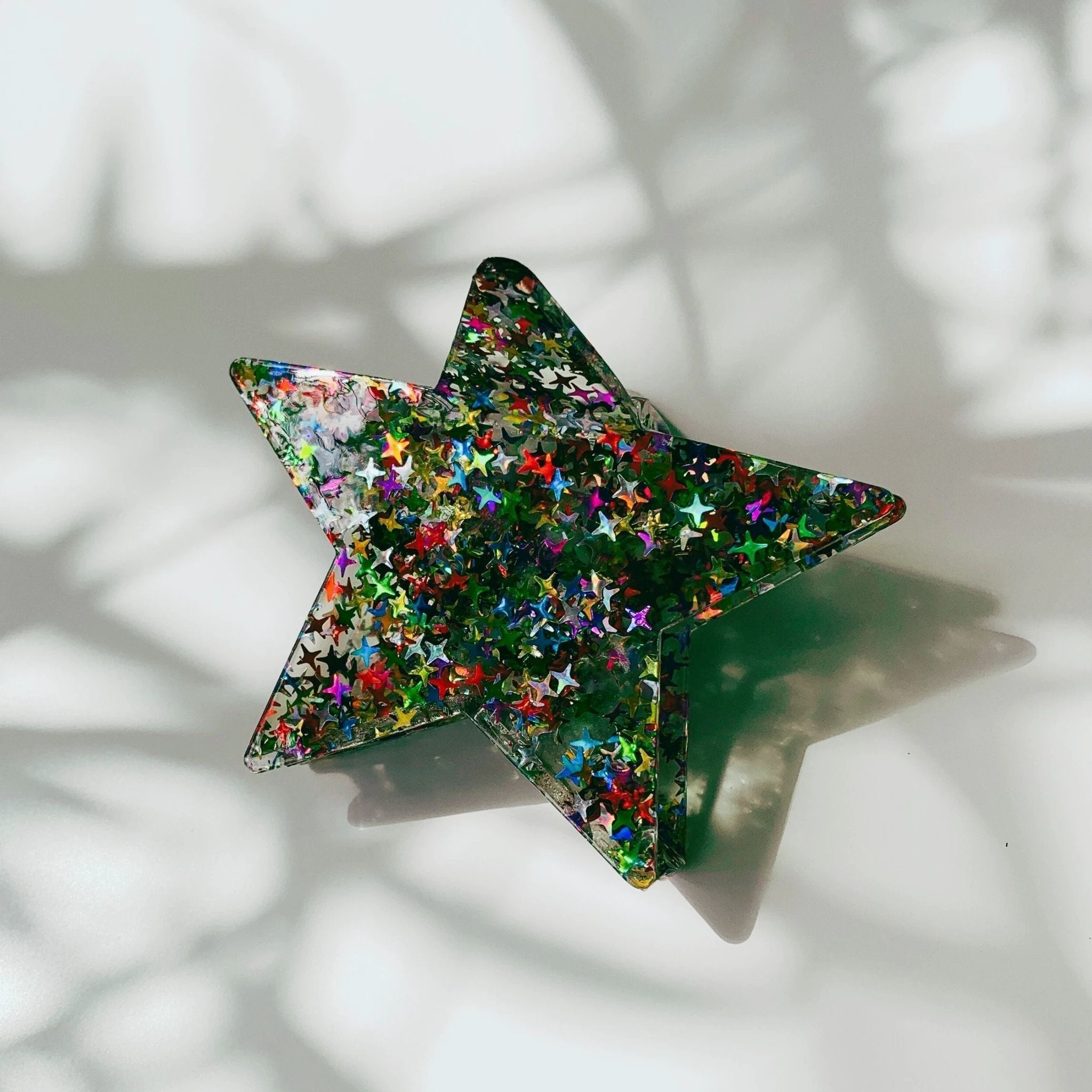 Velvet Claws Glitter Star Hair Claw by The Bullish Store