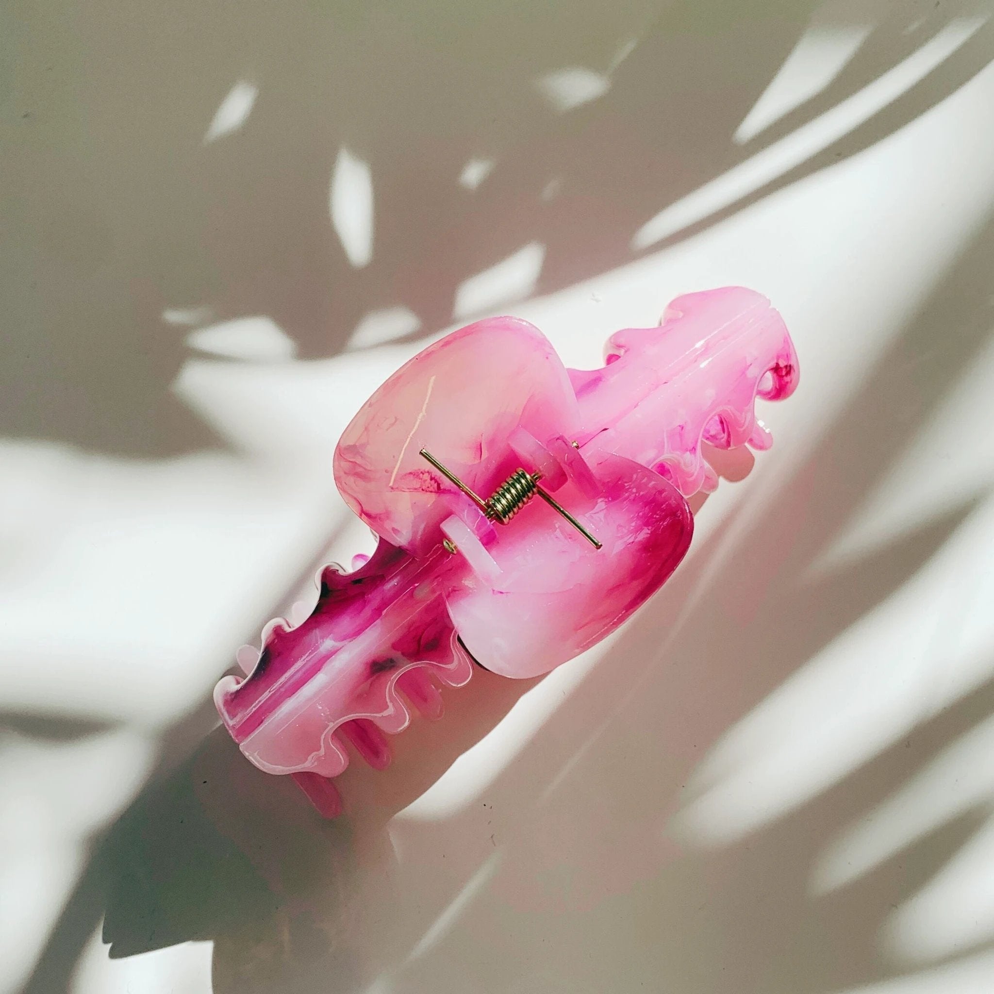 Velvet Claws Hair Clip | The Lobster in Berries & Cream Swirl Hair Claw by The Bullish Store