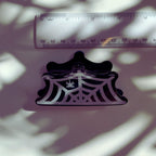 Velvet Claws Spider and Web Mini Hair Claw Accessories La Vie Bien Velvet Claws Spider and Web Mini Hair Claw