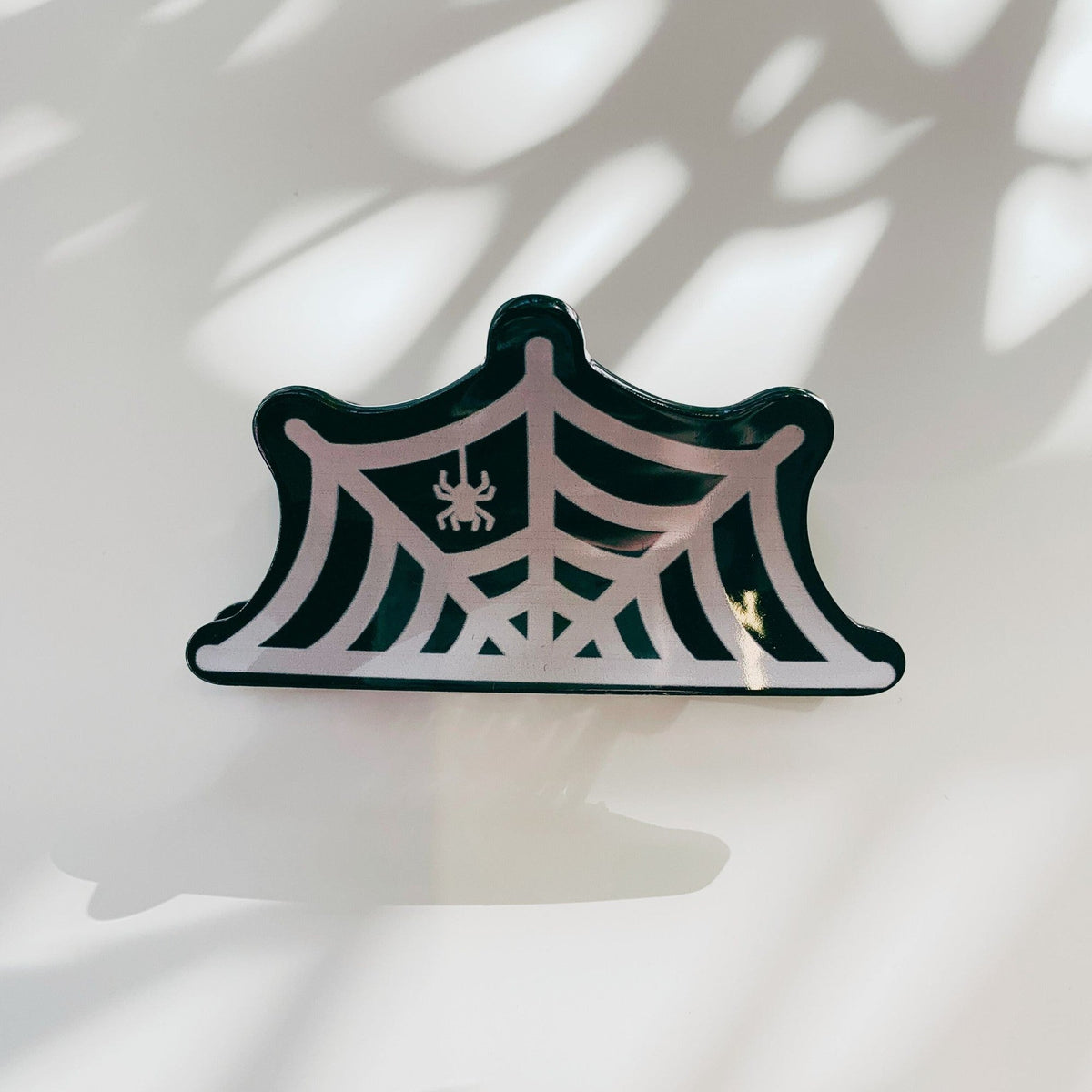 Velvet Claws Spider and Web Mini Hair Claw Accessories La Vie Bien Velvet Claws Spider and Web Mini Hair Claw