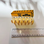 Velvet Claws Stick of Salted Butter Hair Claw | Yellow Claw Clip Accessories La Vie Bien Velvet Claws Stick of Salted Butter Hair Claw | Yellow Claw Clip