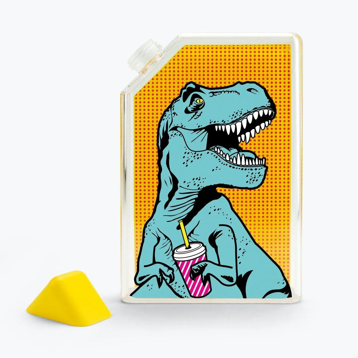 Velvet Claws T-Rex Hair Claw and T-Rex Flask Style Pop Art Water Bottle Bundle Oven Mitts & Pot Holders La Vie Bien Velvet Claws T-Rex Hair Claw and T-Rex Flask Style Pop Art Water Bottle Bundle
