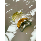 Velvet Claws The Bean Hair Claw in Crystal Accessories La Vie Bien Velvet Claws The Bean Hair Claw in Crystal