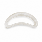Velvet Claws The Bean Hair Claw in Crystal Accessories La Vie Bien Velvet Claws The Bean Hair Claw in Crystal