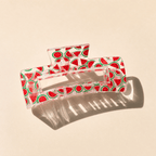 Velvet Claws The Crystal Hair Claw in Watermelon Accessories La Vie Bien Velvet Claws The Crystal Hair Claw in Watermelon