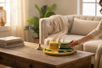 Velvet Embroidered Thali or Platter or Tray Mandir items La Vie Bien Velvet Embroidered Thali or Platter or Tray