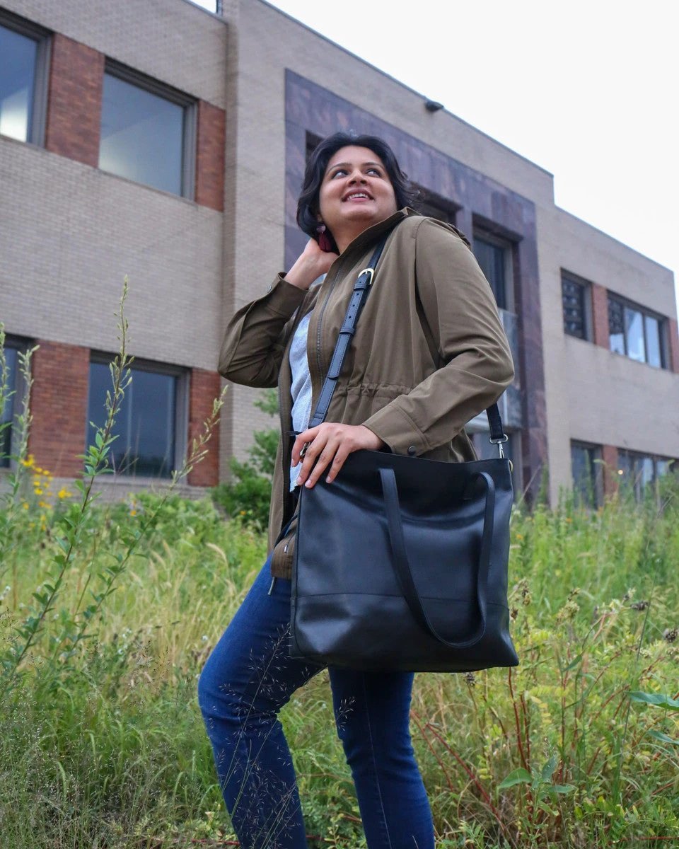 Venture Leather Tote by Fair Anita