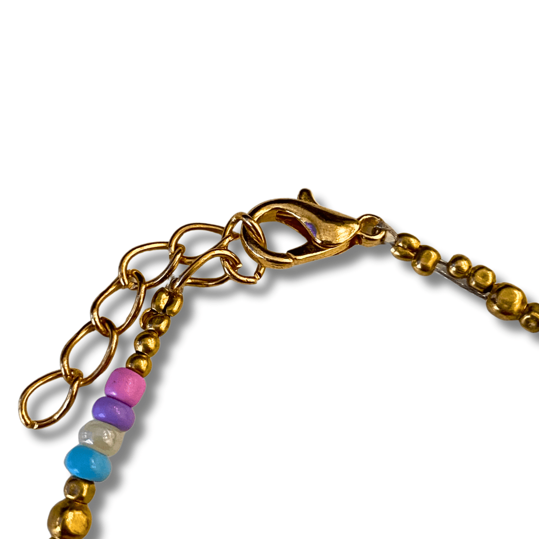 Veranda Beaded Choker and Bracelet Set - Thailand Necklace La Vie Bien Veranda Beaded Choker and Bracelet Set - Thailand