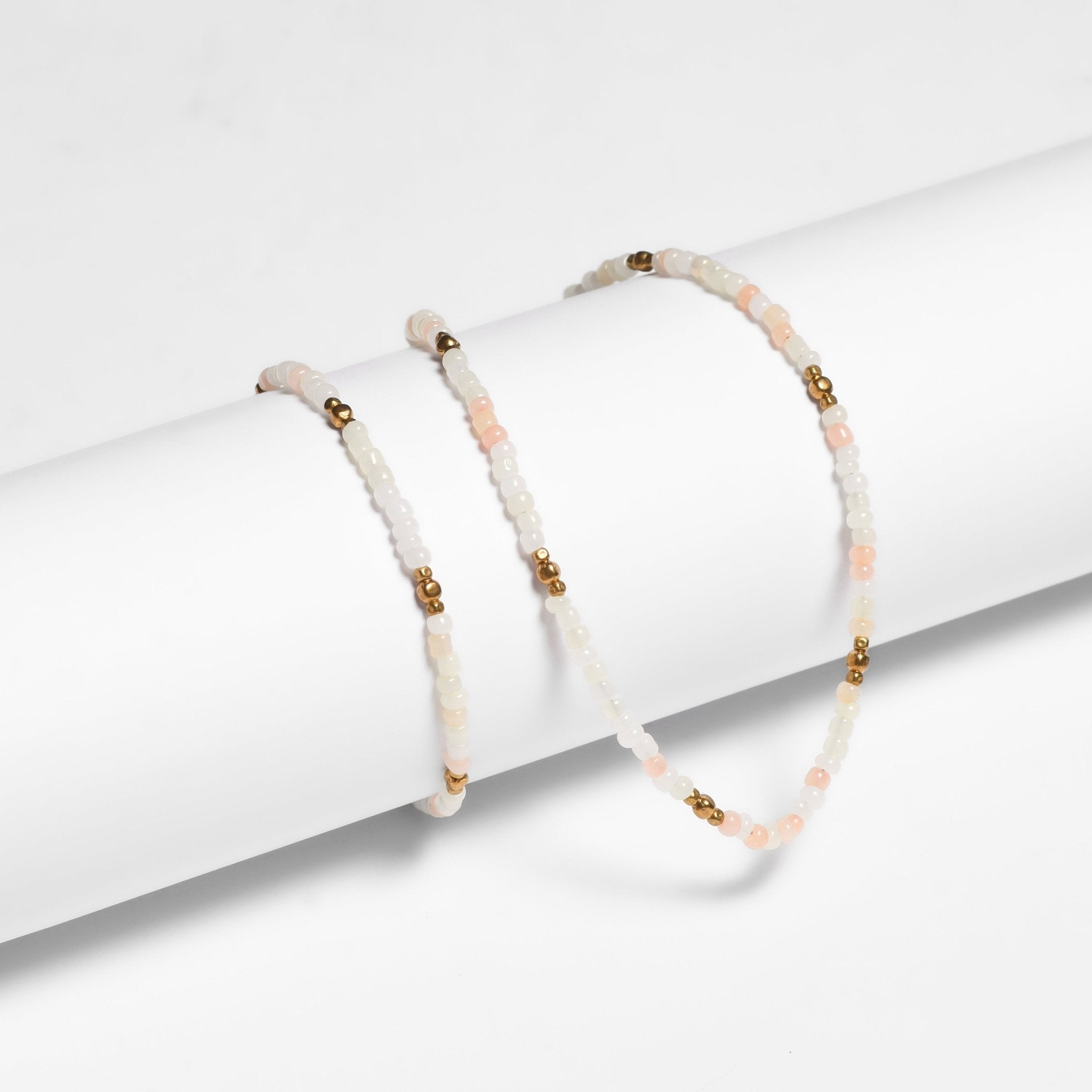 Veranda Beaded Choker and Bracelet Set - Thailand Necklace La Vie Bien Veranda Beaded Choker and Bracelet Set - Thailand