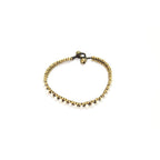 Verano Brass Bead Adjustable Anklet - Thailand Anklets La Vie Bien Verano Brass Bead Adjustable Anklet - Thailand