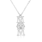 Vertical MOM Necklace La Vie Bien Vertical MOM Necklace