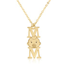 Vertical MOM Necklace La Vie Bien Vertical MOM Necklace