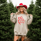Very Merry adult crewneck sweatshirt, Christmas collection by Benny and Ray Apparel
