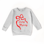 Very Merry toddler Sweatshirt by Benny and Ray Apparel