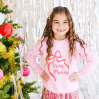 Very Merry toddler Sweatshirt by Benny and Ray Apparel