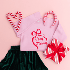 Very Merry toddler Sweatshirt by Benny and Ray Apparel