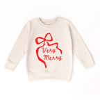 Very Merry toddler Sweatshirt by Benny and Ray Apparel