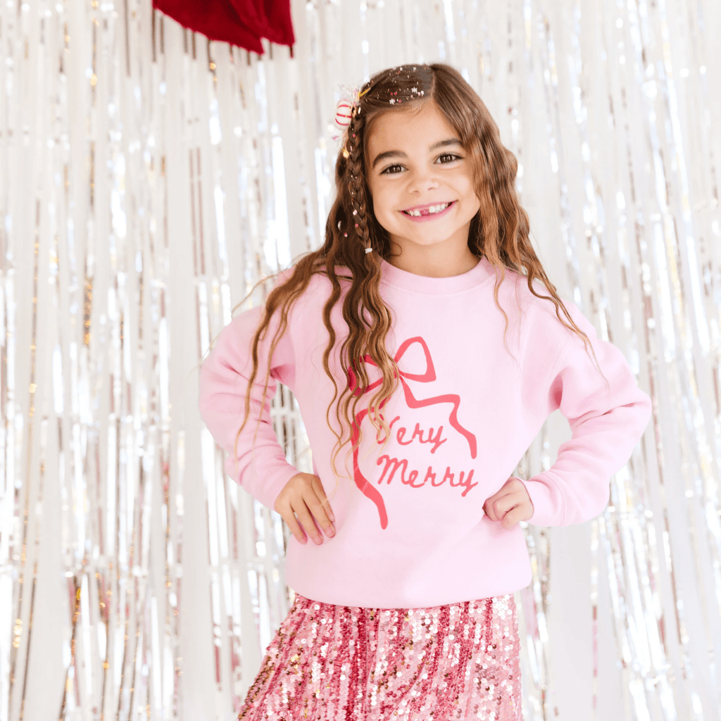 Very Merry toddler Sweatshirt by Benny and Ray Apparel