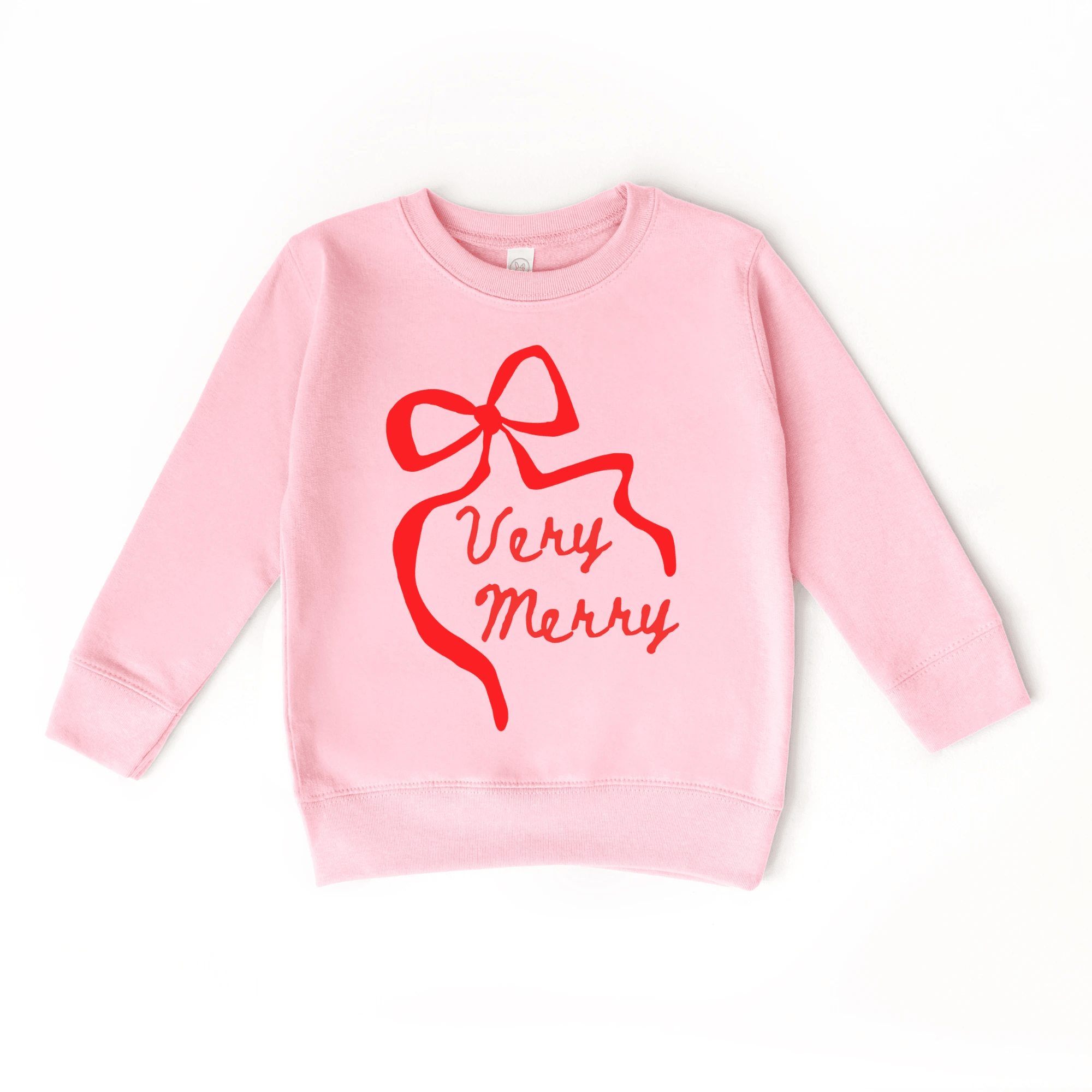Very Merry toddler Sweatshirt by Benny and Ray Apparel