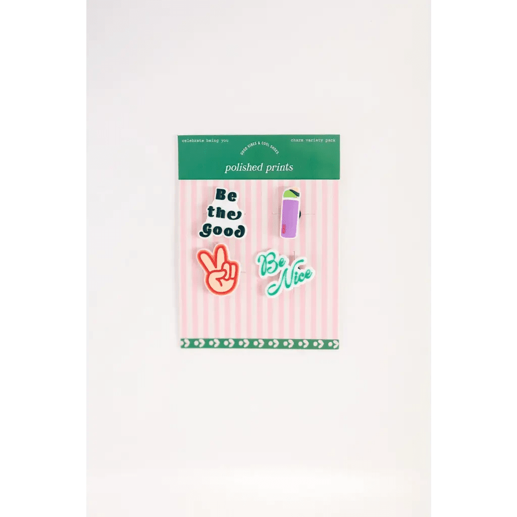 Vibey Clog Charm Set by Polished Prints
