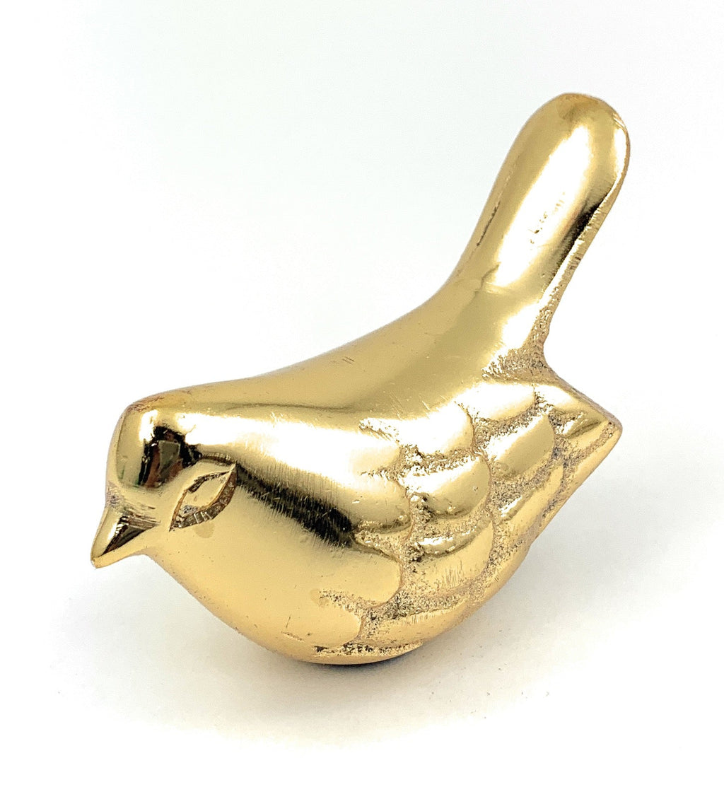 Vibhsa Bird Figurines Symbols of Health & Happiness(Golden Rustic) Bird Figurines La Vie Bien Vibhsa Bird Figurines Symbols of Health & Happiness(Golden Rustic)