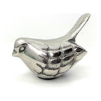 Vibhsa Bird Figurines Symbols of Health & Happiness (Silver Rustic)