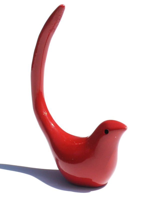 Vibhsa Gifts Bird Ring Holder Jewelry(Red) jewelry stand La Vie Bien Vibhsa Gifts Bird Ring Holder Jewelry(Red)