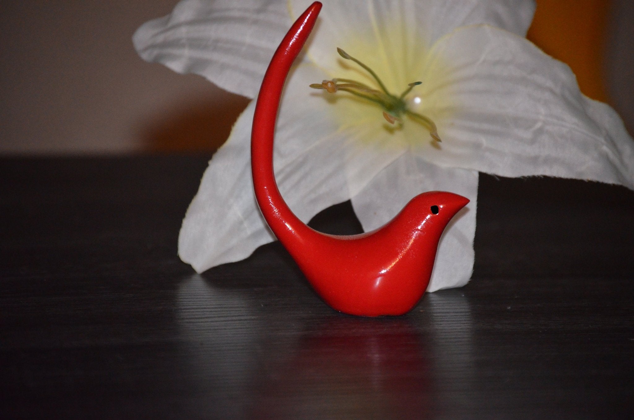 Vibhsa Gifts Bird Ring Holder Jewelry(Red) jewelry stand La Vie Bien Vibhsa Gifts Bird Ring Holder Jewelry(Red)