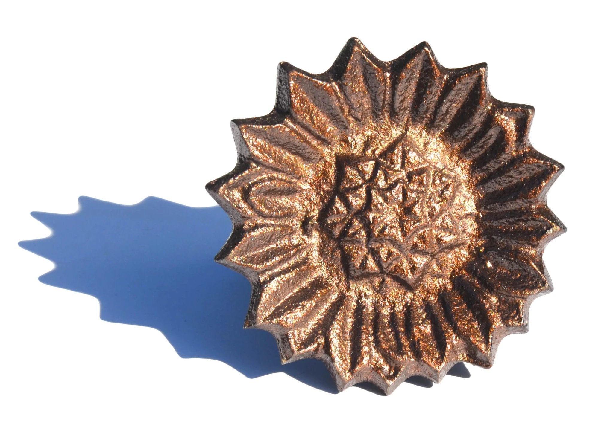 Vibhsa Sunflower Antique Napkin Rings Set of 4 by Vibhsa