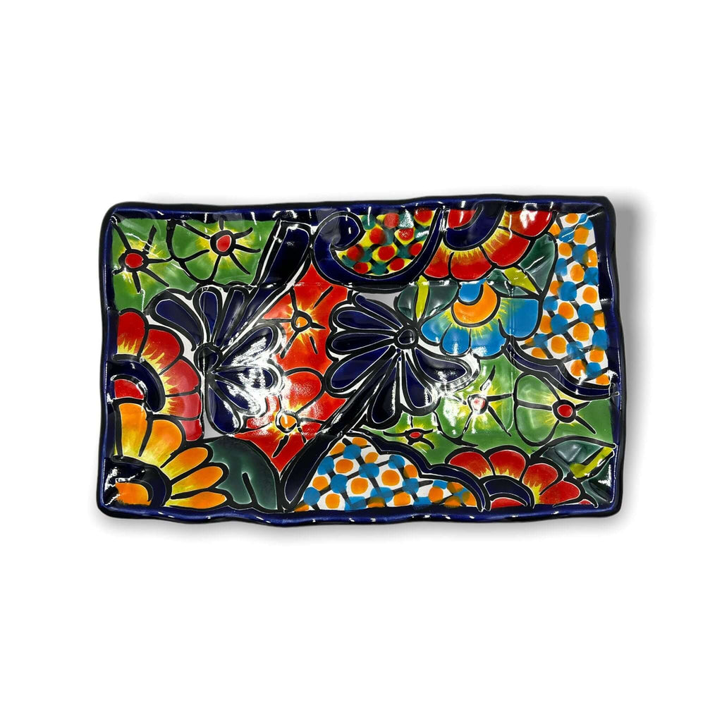 Vibrant 3 - Piece Talavera Coffee Set | Handmade Mexican Pottery Talavera Coffee Set La Vie Bien Vibrant 3 - Piece Talavera Coffee Set | Handmade Mexican Pottery