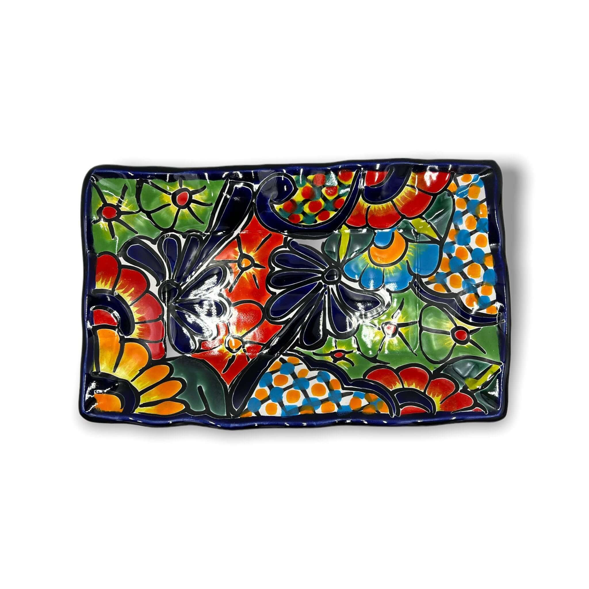 Vibrant 3 - Piece Talavera Coffee Set | Handmade Mexican Pottery Talavera Coffee Set La Vie Bien Vibrant 3 - Piece Talavera Coffee Set | Handmade Mexican Pottery