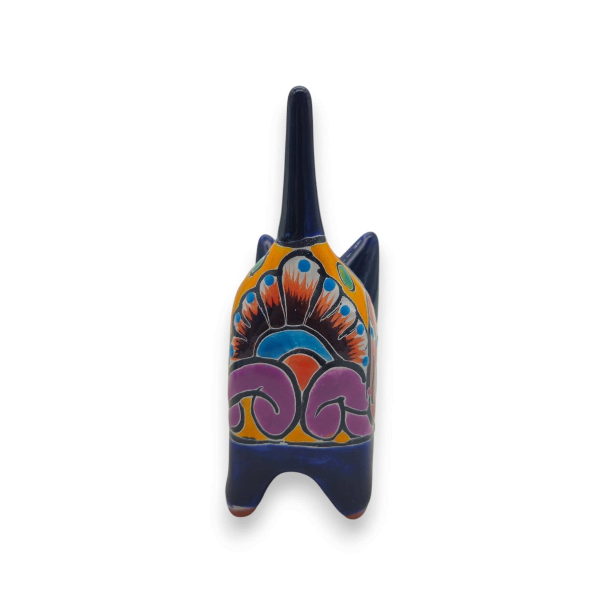 Vibrant Talavera Cat Planter | Handcrafted Mexican Pottery Talavera Planter La Vie Bien Vibrant Talavera Cat Planter | Handcrafted Mexican Pottery