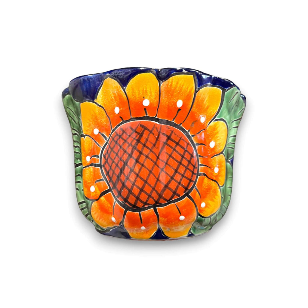 Vibrant Talavera Planter | Hand - Painted Mexican Calla Lily Ceramic Pottery Talavera Planter La Vie Bien Vibrant Talavera Planter | Hand - Painted Mexican Calla Lily Ceramic Pottery
