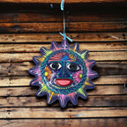 Vibrant Talavera Sun Wall Decor | Hand-Painted Mexican Artisan Craft Talavera Wall Art La Vie Bien Vibrant Talavera Sun Wall Decor | Hand-Painted Mexican Artisan Craft