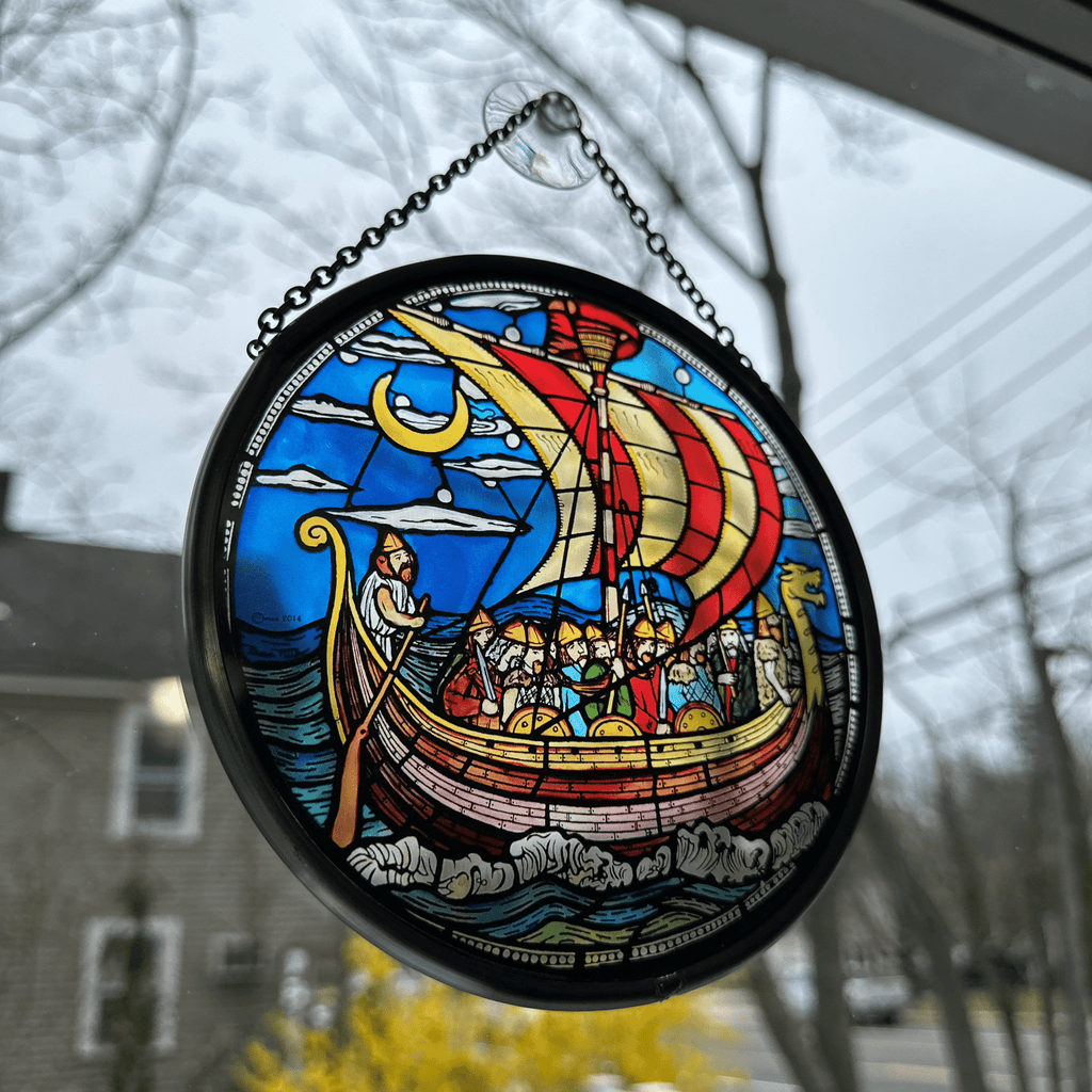 Viking Ship Suncatcher Gifts La Vie Bien Viking Ship Suncatcher