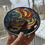Viking Ship Suncatcher Gifts La Vie Bien Viking Ship Suncatcher